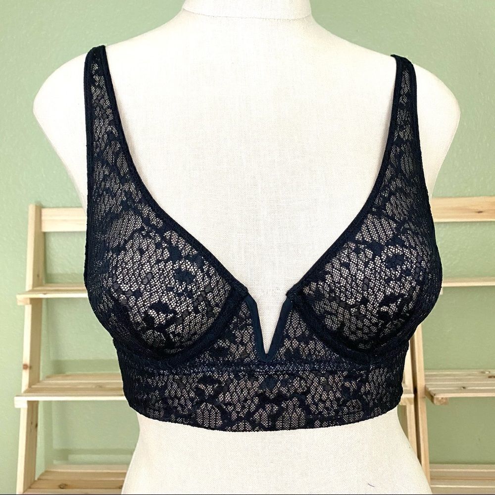 Free People Tameeka Underwire Bra Black XS - Picture 3 of 7